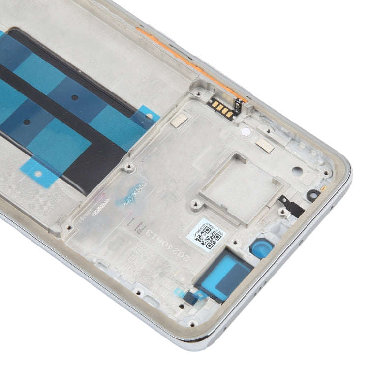 For Xiaomi Redmi Note 14 Pro 5G  Original Middle Frame Bezel Plate (Silver)
