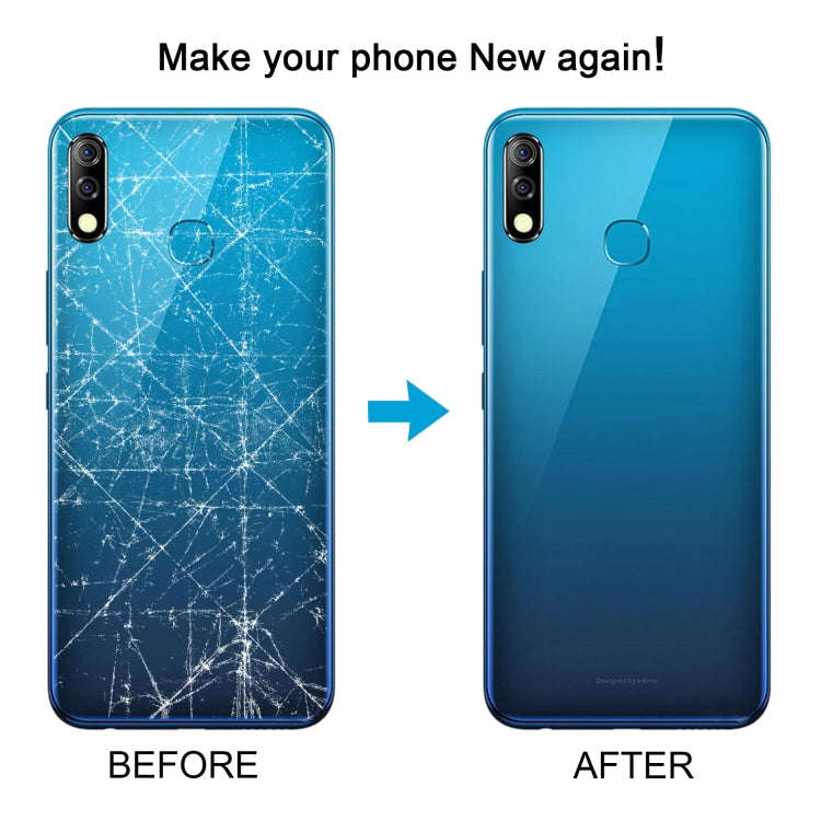 For Infinix Hot 8 Lite X650 Original Battery Back Cover(Blue)