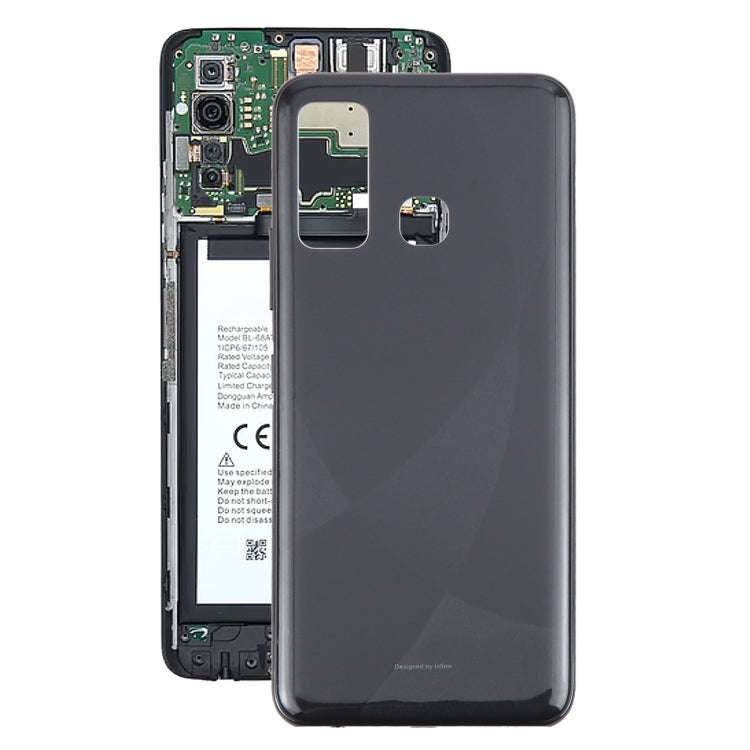 For Infinix Hot 9 X655 Original Battery Back Cover(Black)