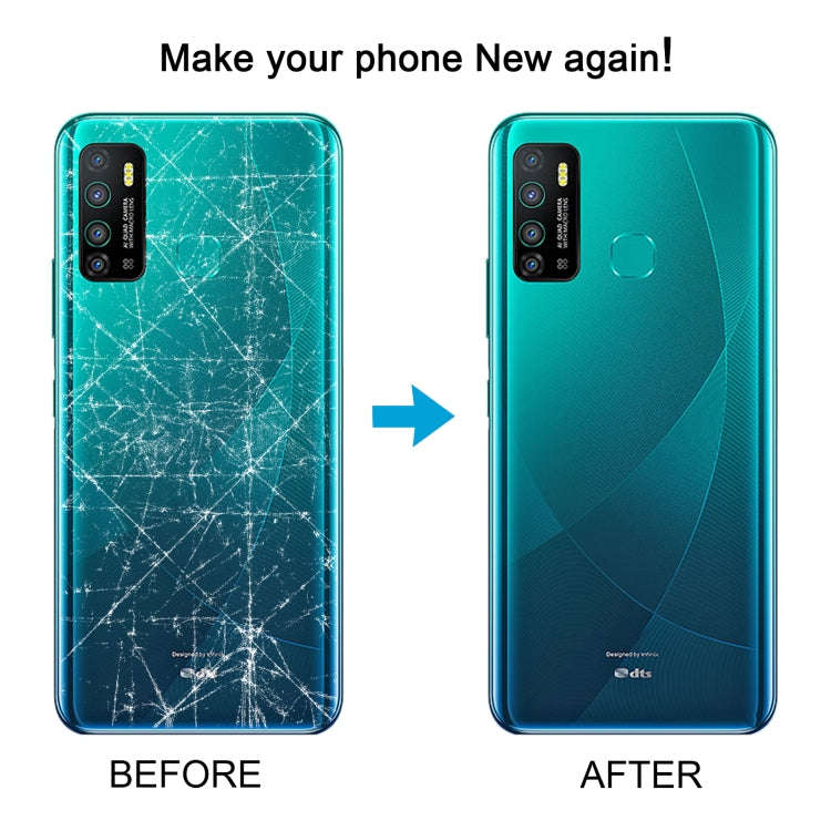 For Infinix Hot 9 X655 Original Battery Back Cover(Green)