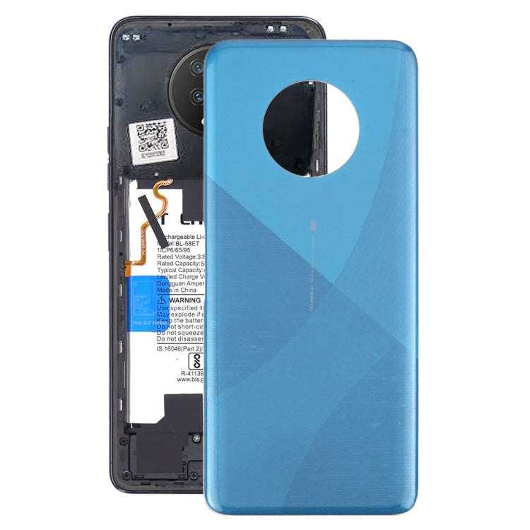 For Infinix Note 7 X690 Original Battery Back Cover(Blue)