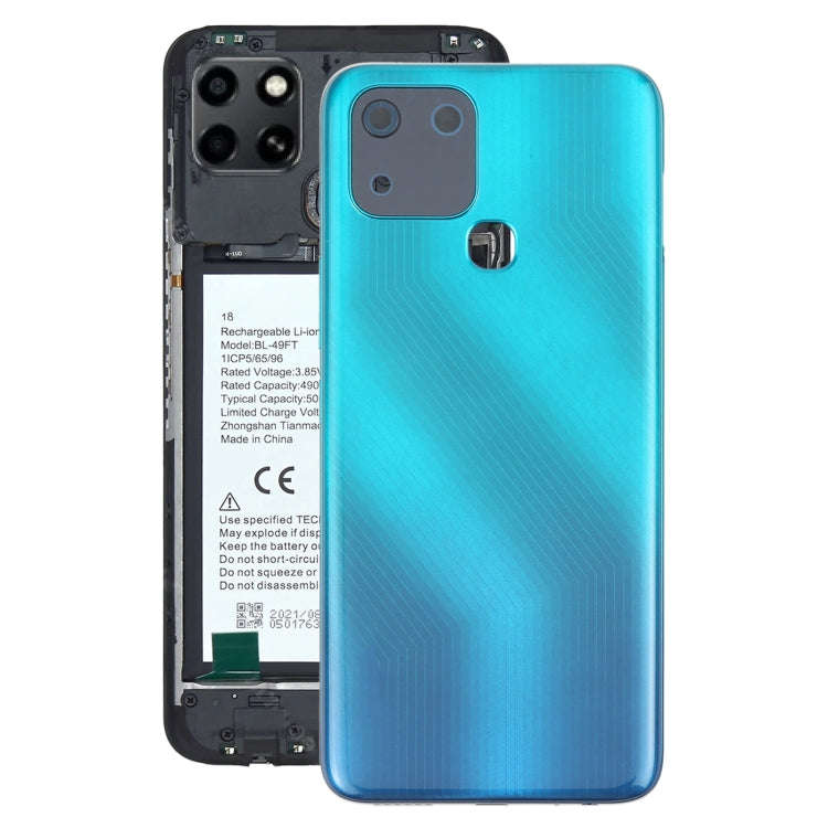 For Infinix Smart 6 X6511 Original Battery Back Cover(Green)
