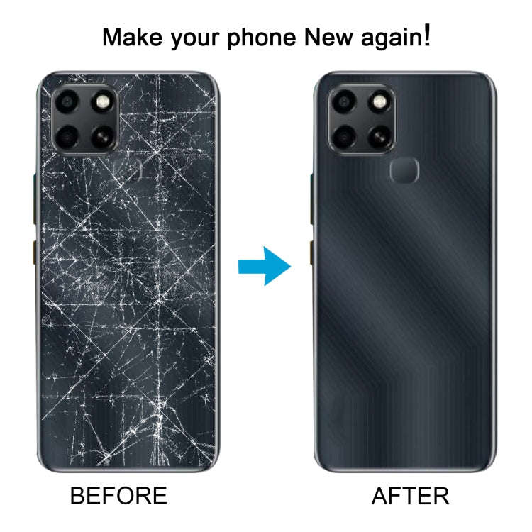 For Infinix Smart 6 X6511 Original Battery Back Cover(Blue)