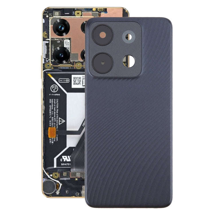 For Infinix Smart 7 X6515 Original Battery Back Cover(Black)