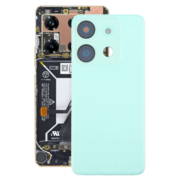For Infinix Smart 7 X6515 Original Battery Back Cover(Green)