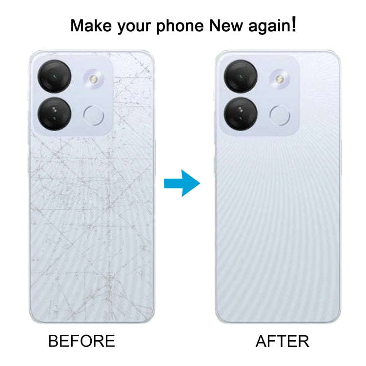 For Infinix Smart 7 X6515 Original Battery Back Cover(White)
