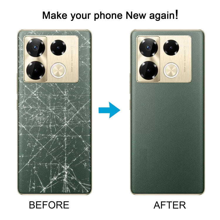 For Infinix Note 40 Pro 5G X6851 Original Battery Back Cover(Black)