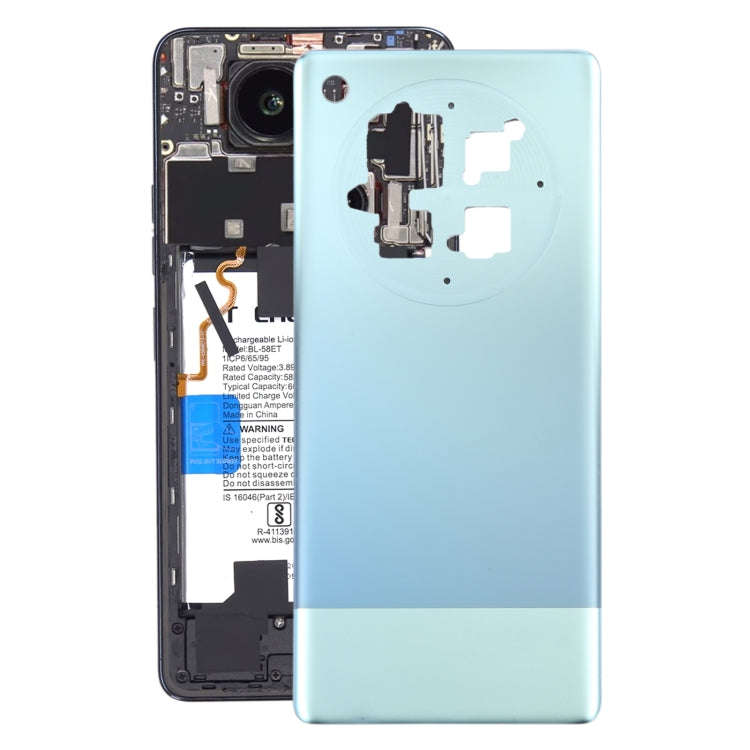 For Infinix Zero 40 5G Original Battery Back Cover(Frosted Green)