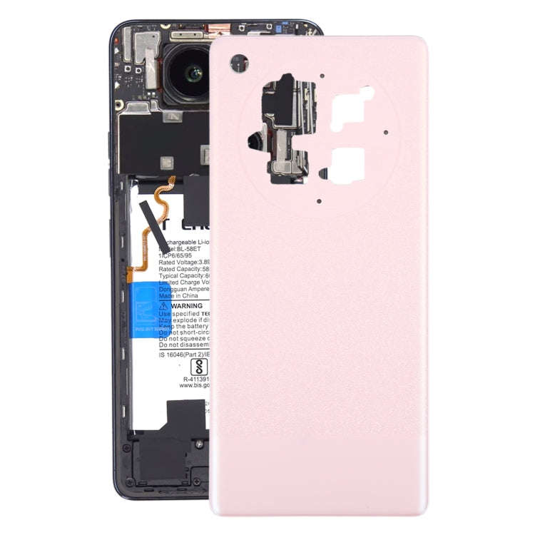 For Infinix Zero 40 5G Original Battery Back Cover(Pink)
