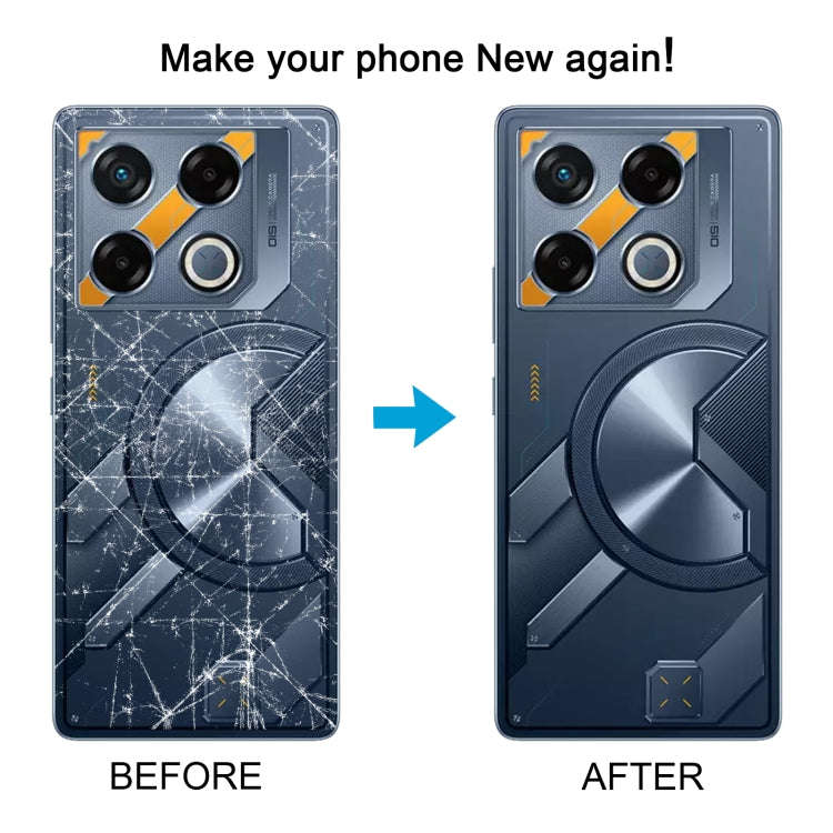 For Infinix GT 20 Pro X6871 Original Battery Back Cover(Grey)