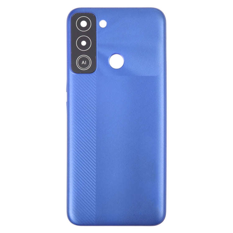 For Tecno Pop 5 LTE Original Battery Back Cover(Blue)
