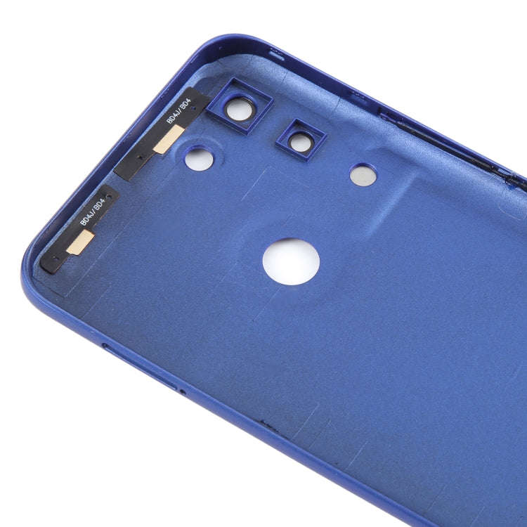 For Tecno Pop 5 LTE Original Battery Back Cover(Blue)