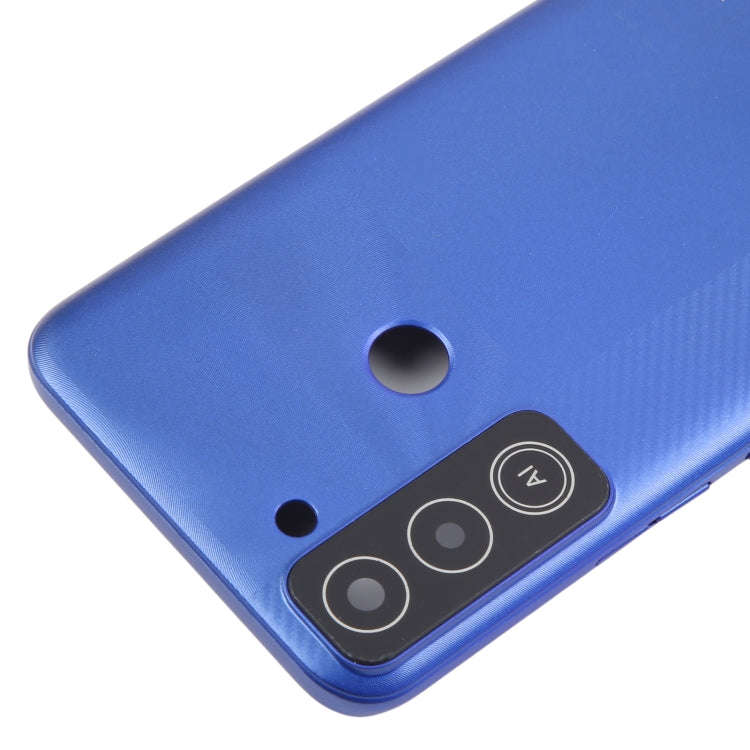 For Tecno Pop 5 LTE Original Battery Back Cover(Blue)