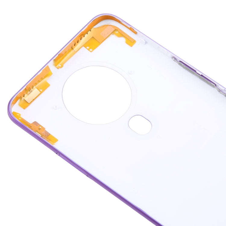 For Tecno Spark 6 Original Battery Back Cover(Purple)