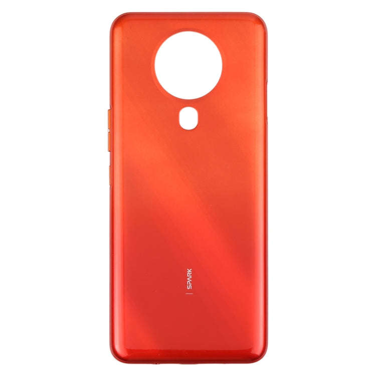 For Tecno Spark 6 Original Battery Back Cover(Red)