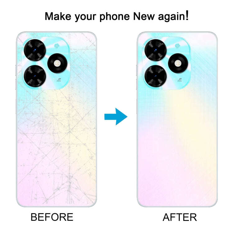 For Tecno Spark 20C Original Battery Back Cover(White)