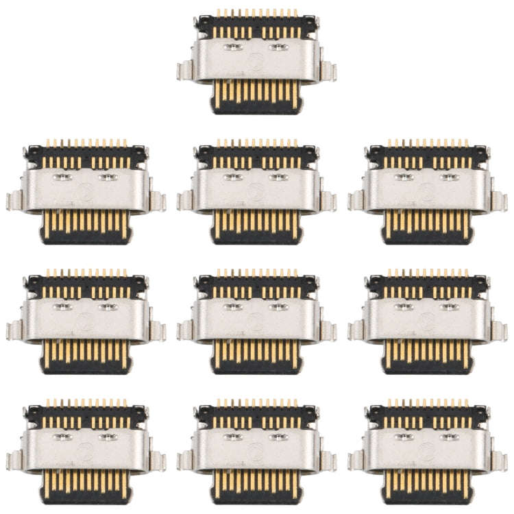 For Motorola Moto G60 / G60s 10pcs Charging Port Connector