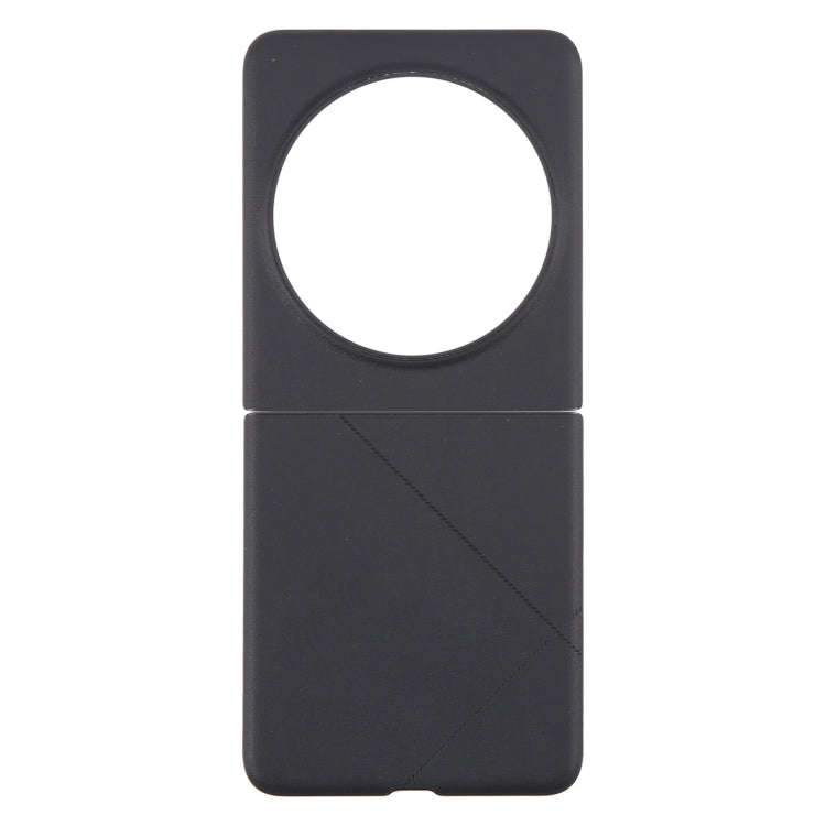 For Tecno Phantom V Flip Original Battery Back Cover(Black)