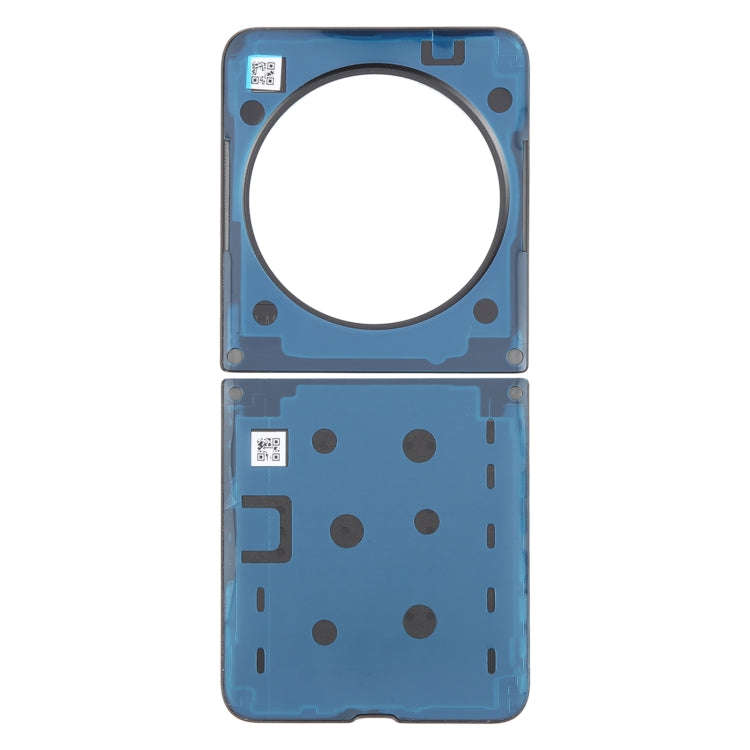 For Tecno Phantom V Flip Original Battery Back Cover(Black)