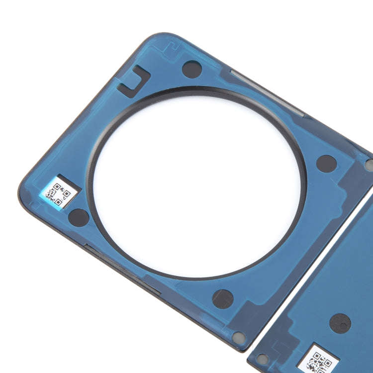 For Tecno Phantom V Flip Original Battery Back Cover(Black)