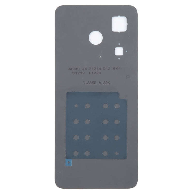 For itel P55 A666L Original Battery Back Cover(Blue)