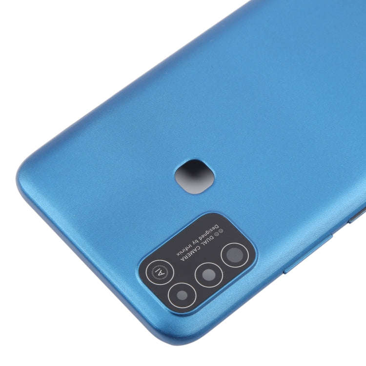 For Infinix Smart 5 India X688C Original Battery Back Cover(Blue)
