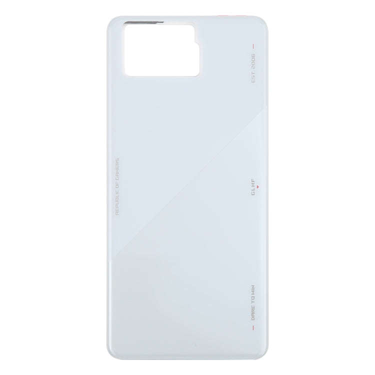 For Asus ROG Phone 8 Pro AI2401 AI2401_A Global Original Glass Battery Back Cover(Grey)