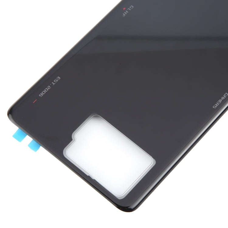 For Asus ROG Phone 8 Pro AI2401 AI2401_A Global Original Glass Battery Back Cover(Bright Black)