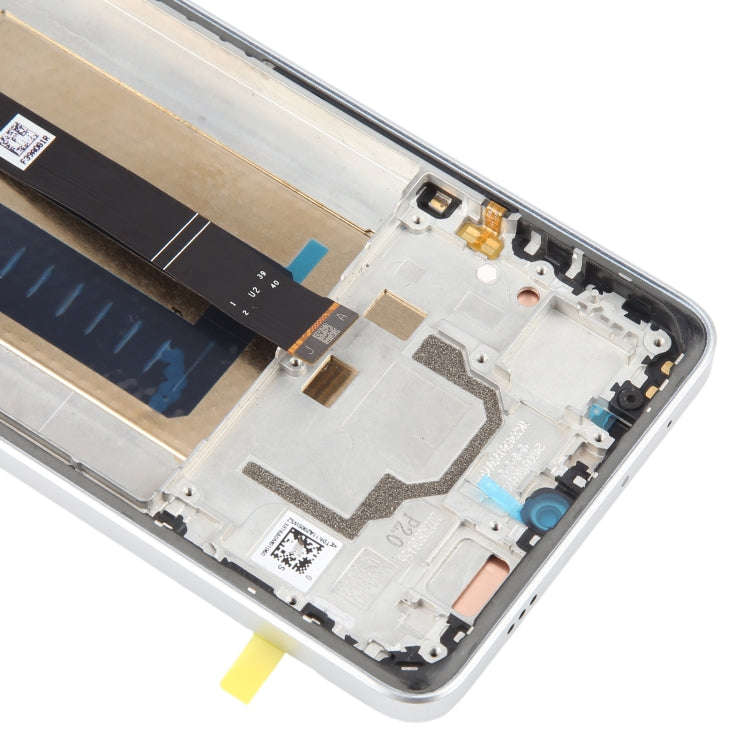 For Xiaomi Redmi K70E Original LCD Screen Digitizer Full Assembly with Frame (White)