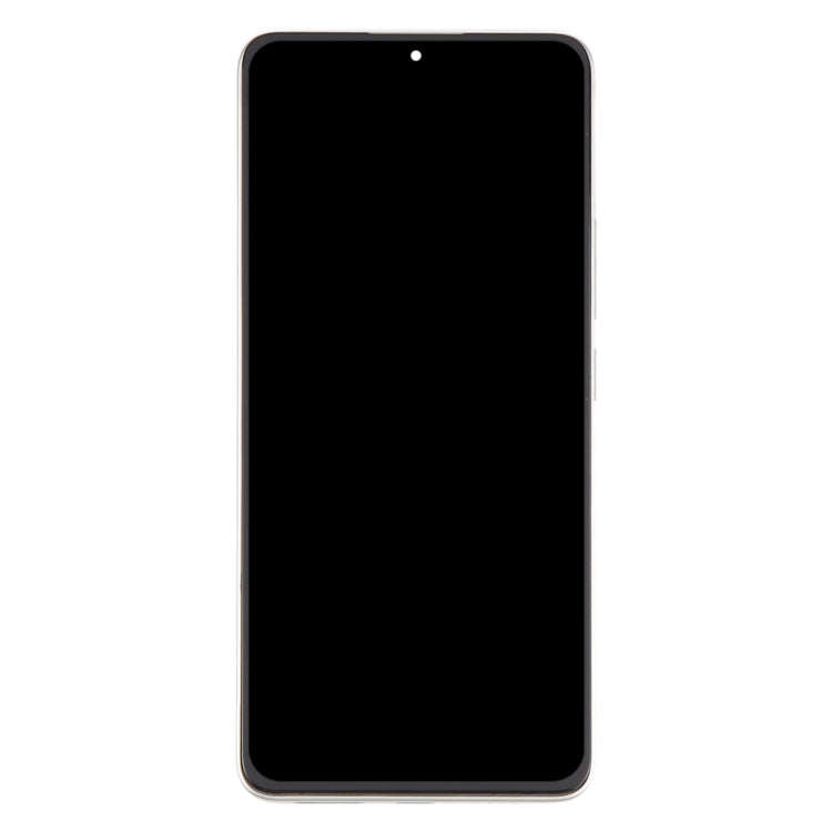 For Xiaomi Redmi Turbo 3 Original LCD Screen Digitizer Full Assembly with Frame (Silver)