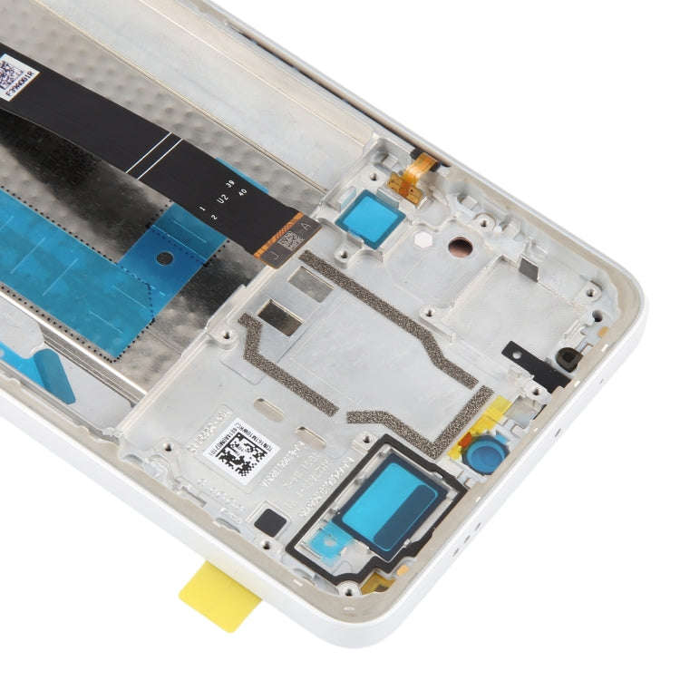 For Xiaomi Redmi Turbo 3 Original LCD Screen Digitizer Full Assembly with Frame (White)