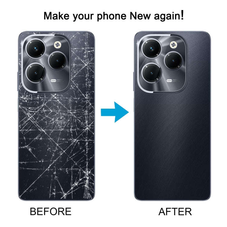 For Infinix Hot 40 Pro X6837 Original Battery Back Cover(Black)