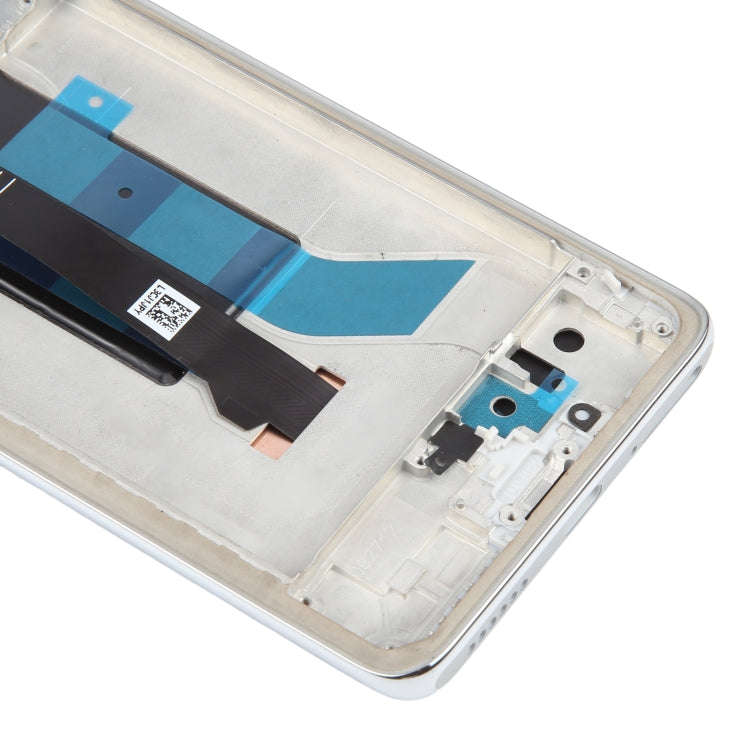 For Xiaomi Redmi Note 14 Pro 5G Original LCD Screen Digitizer Full Assembly with Frame (Silver)