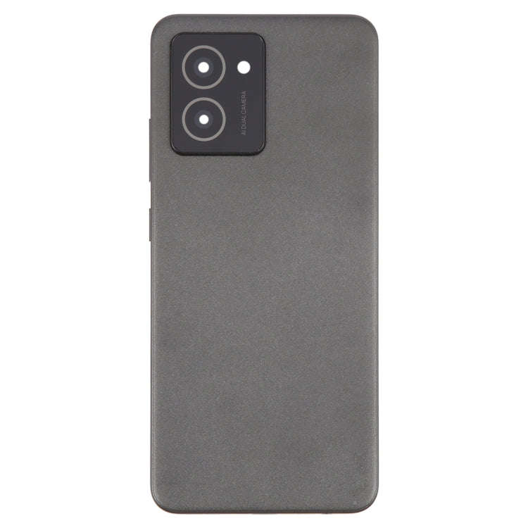 For HMD Vibe Original Battery Back Cover with Camera Lens Cover(Black)