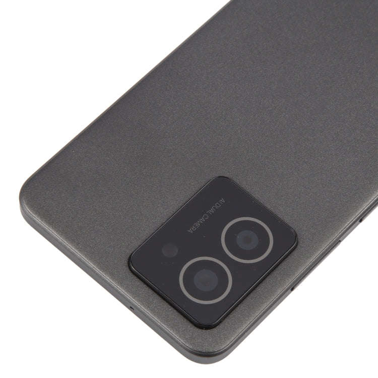 For HMD Vibe Original Battery Back Cover with Camera Lens Cover(Black)