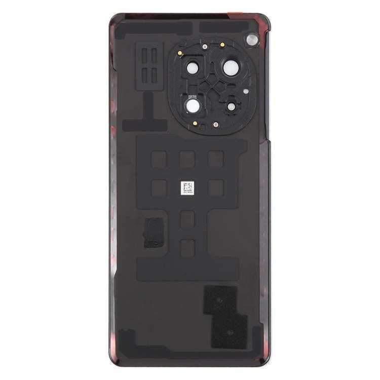 For OnePlus Ace 3 Battery Back Cover with Camera Lens Cover(Black)