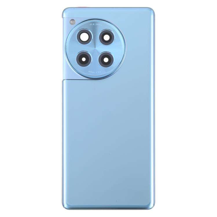 For OnePlus Ace 3 Battery Back Cover with Camera Lens Cover(Blue)