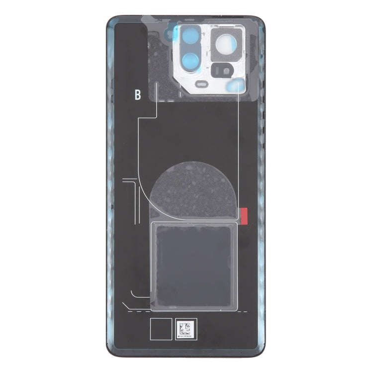 For Asus ROG Phone 9 Pro 5G Original Glass Battery Back Cover with Camera Frame(Matte Black)
