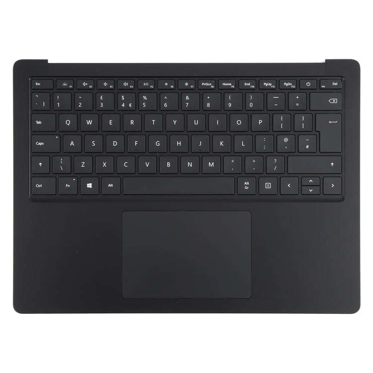 For Microsoft Surface Laptop 3 / 4 / 5 13.5 inch UK Keyboard with C Shell / Touch Board (Black)