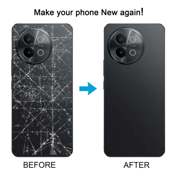 For vivo S18e Original Battery Back Cover(Black)