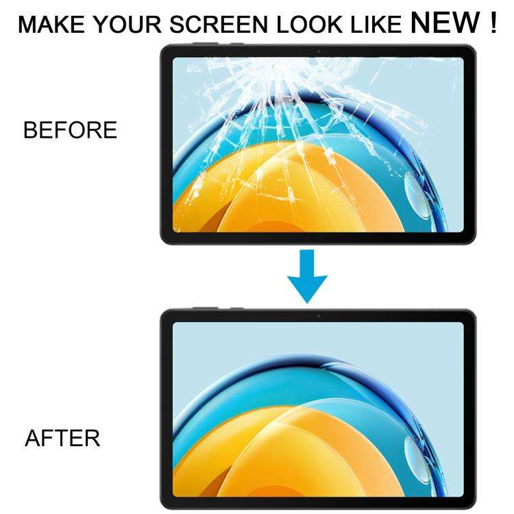 For Huawei MatePad SE 10.4 AGS5-W09 Front Screen Outer Glass Lens (Black)