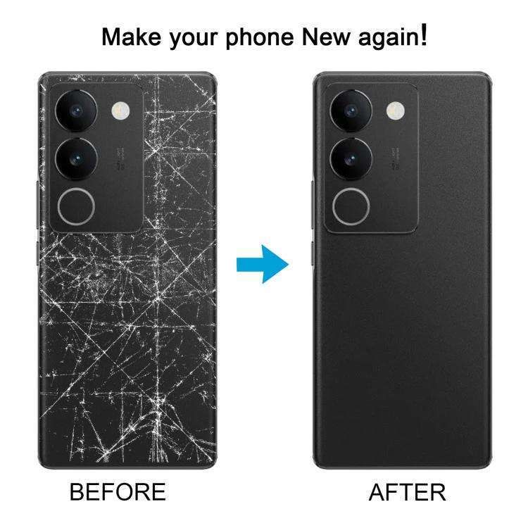 For vivo V29 OEM Battery Back Cover(Black)