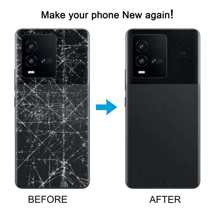 For vivo iQOO 10 OEM Battery Back Cover(Black)