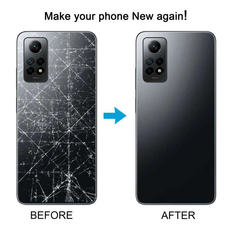 For Xiaomi Redmi Note 12 Pro 4G OEM Battery Back Cover(Black)