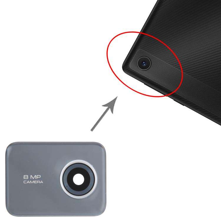For Lenovo Tab Plus Original Back Camera Lens (Black)