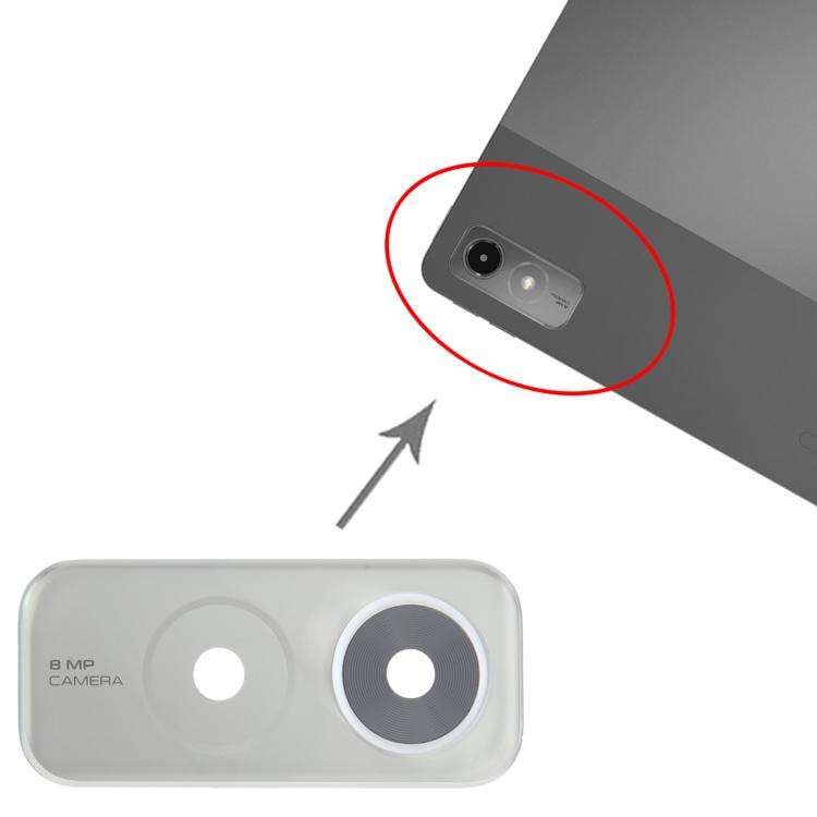 For Lenovo Tab P12 Original Back Camera Lens (Grey)