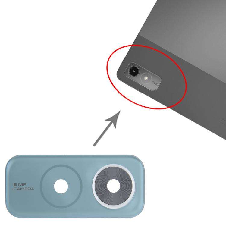 For Lenovo Tab P12 Original Back Camera Lens (Blue)
