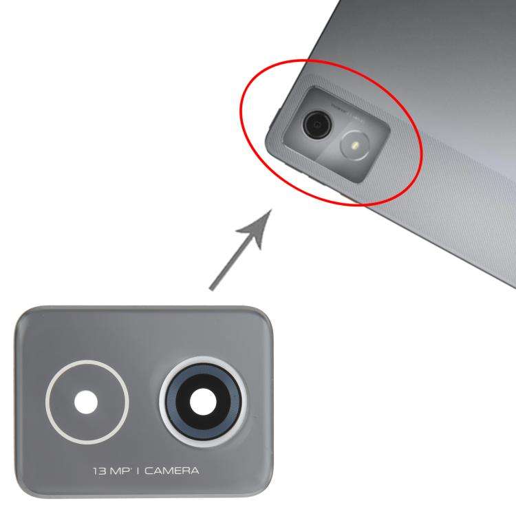 For Lenovo Tab K11 Plus TB352FU Original Back Camera Lens (Grey)