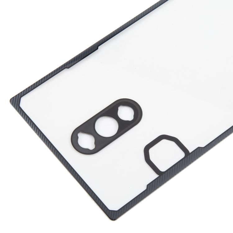 For ZTE nubia Red Magic 8S Pro NX729J Glass Battery Back Cover (Transparent)