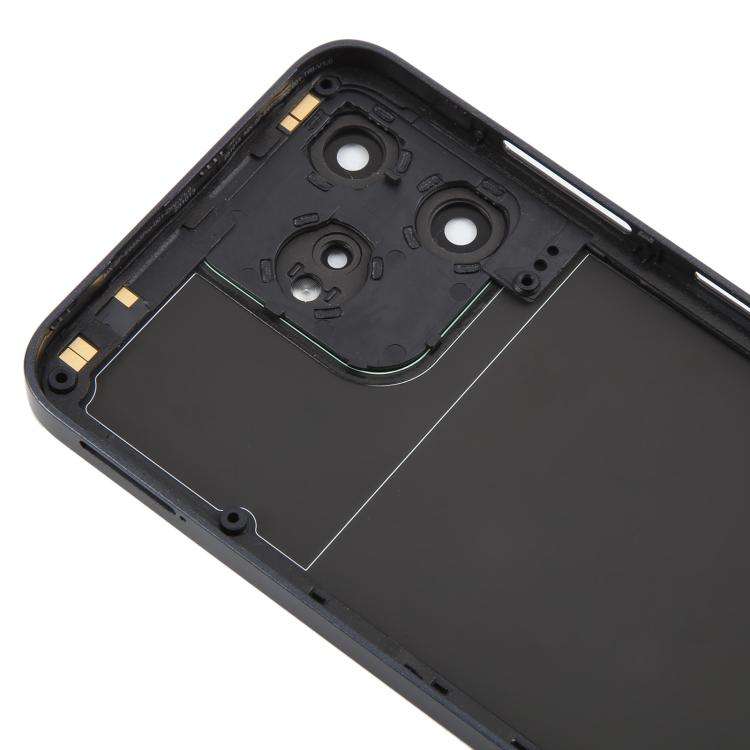 For ZTE Axon 50 Lite 8050 Glass Battery Back Cover with Middle Frame / Camera Lens Cover(Green)
